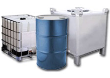 drums containing bulk chemicals